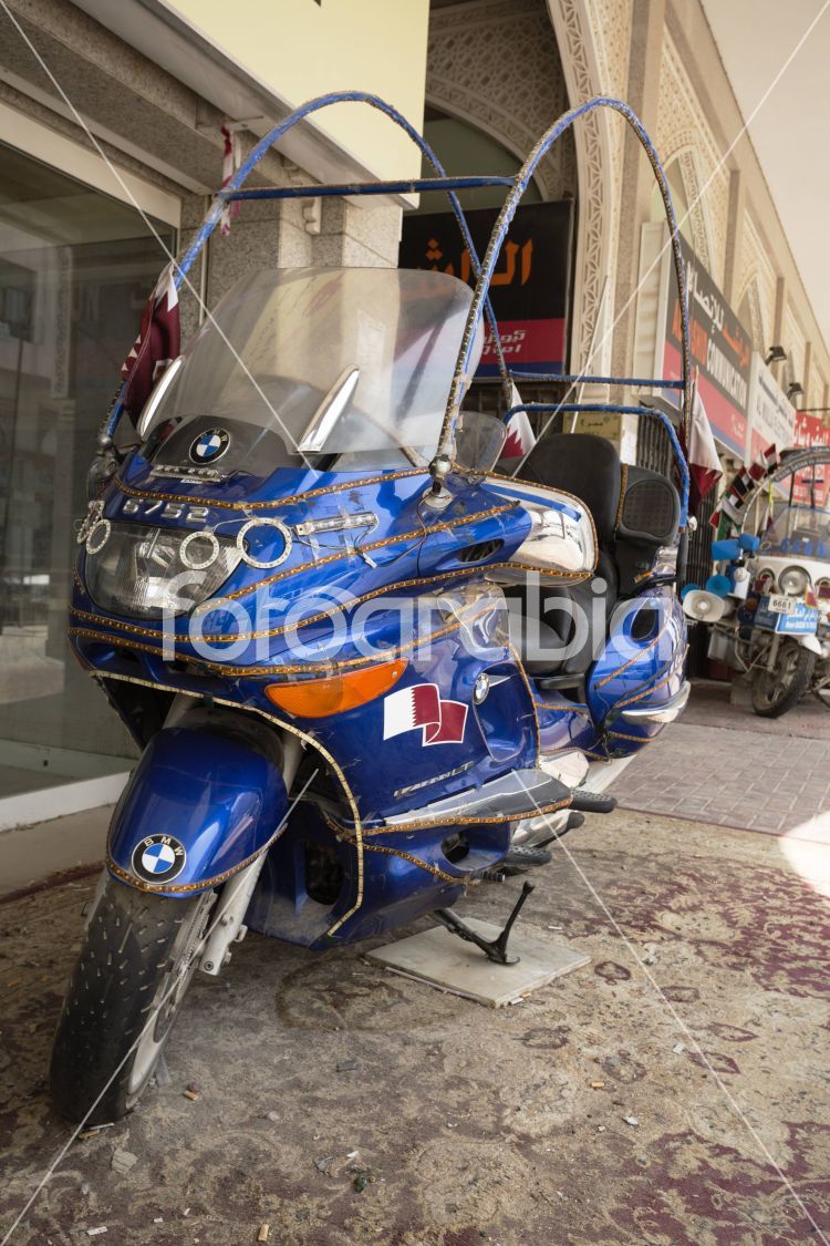 Pimped Motorcycle near Al Najada