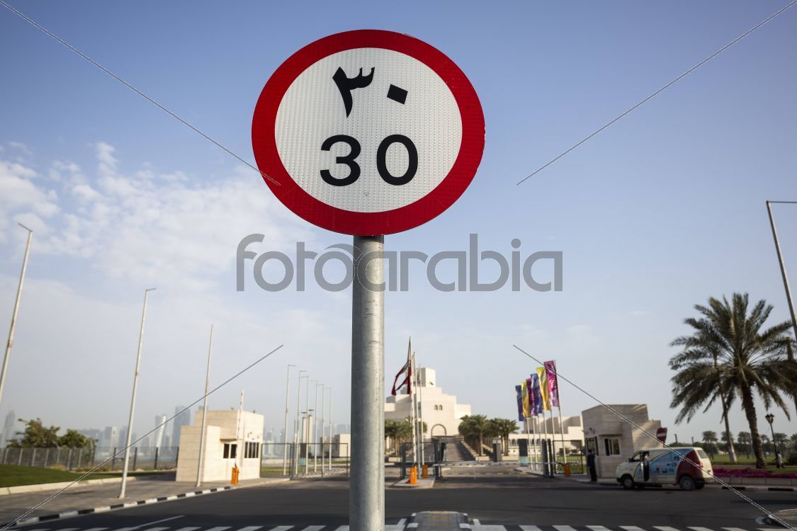 Arab Traffic Sign And Symbols
