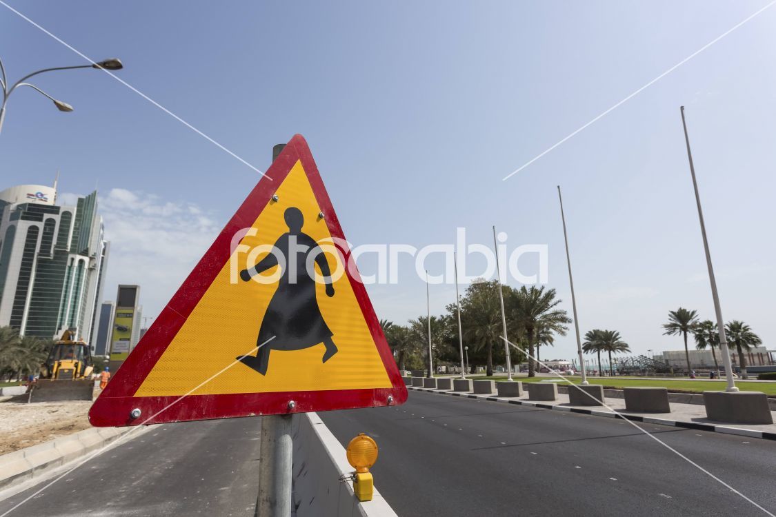 Arab Traffic Sign And Symbols