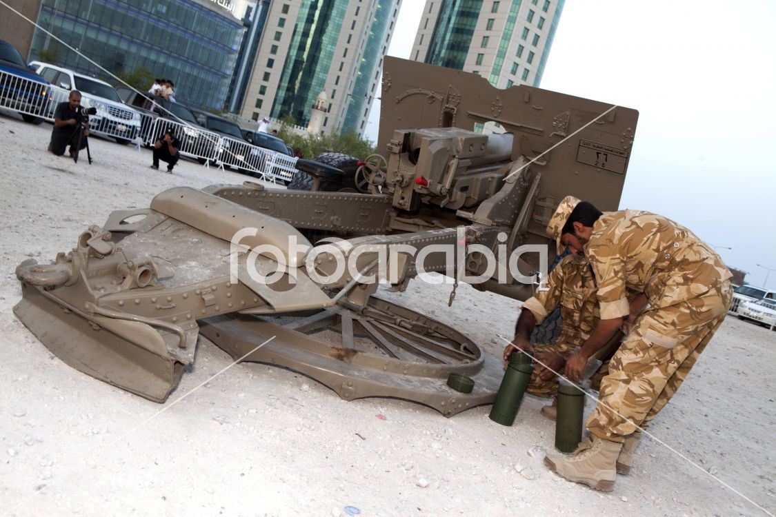 Ceremonial EID Canon Firing