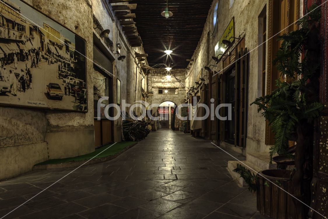 Hallway in Souq Waqif