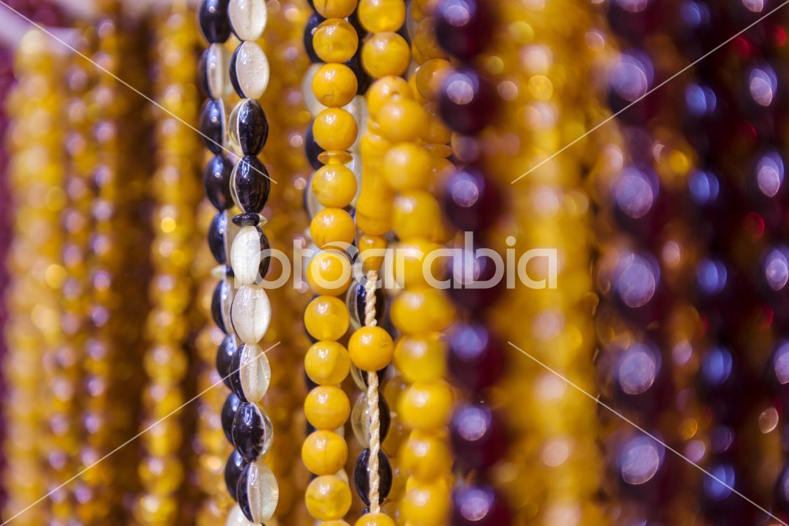 Arabic beads selling in Souq Waqif