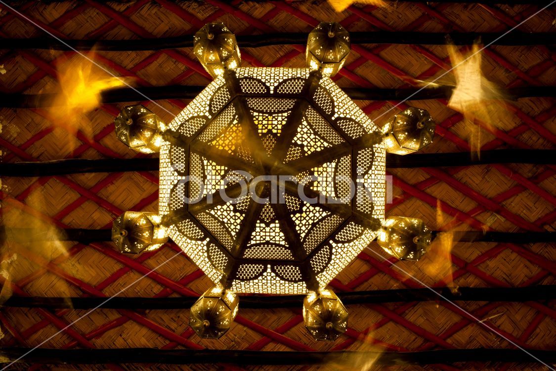 Arabic lanterns in Souq Waqif