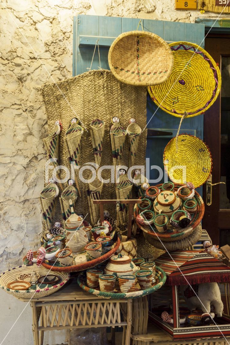 Gift Shops selling Arabic clothing in Souq Waqif