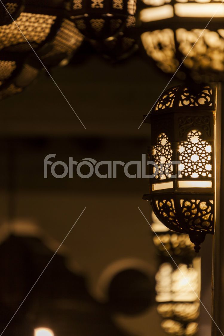 Arabic lanterns in Souq Waqif