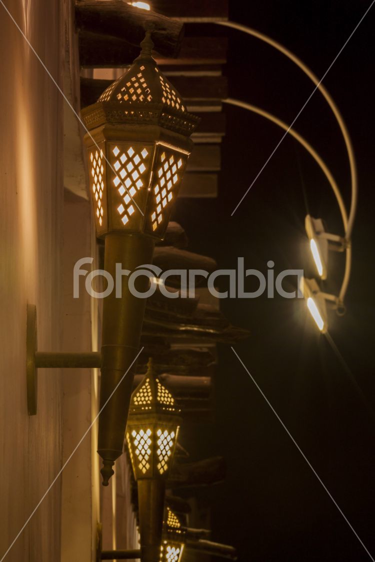 Arabic lanterns in Souq Waqif