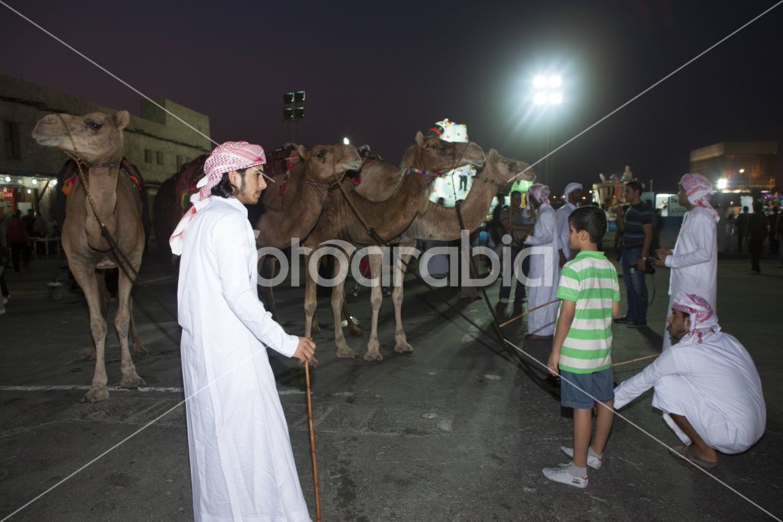 Souq Waqif during EID celebration