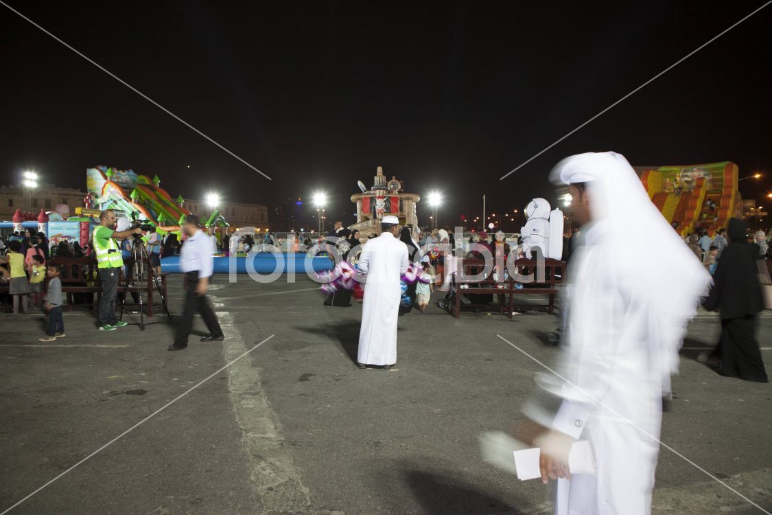 Souq Waqif during EID celebration