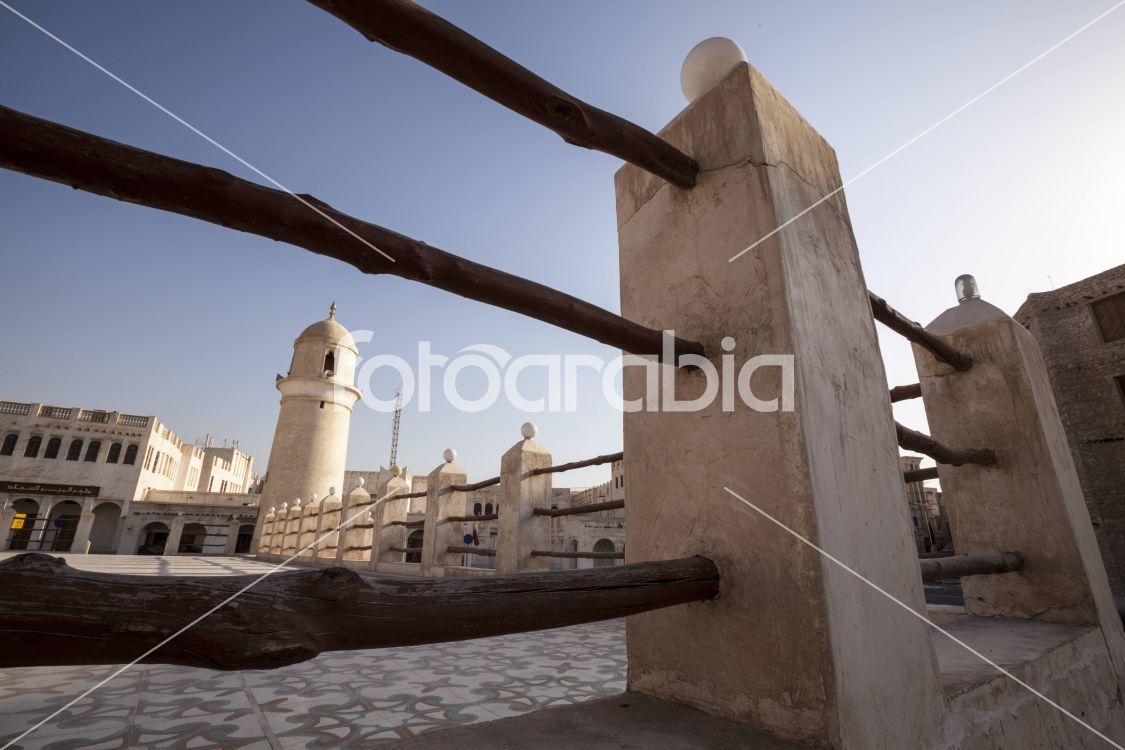Mosque and Minaret found in Souq Waqif