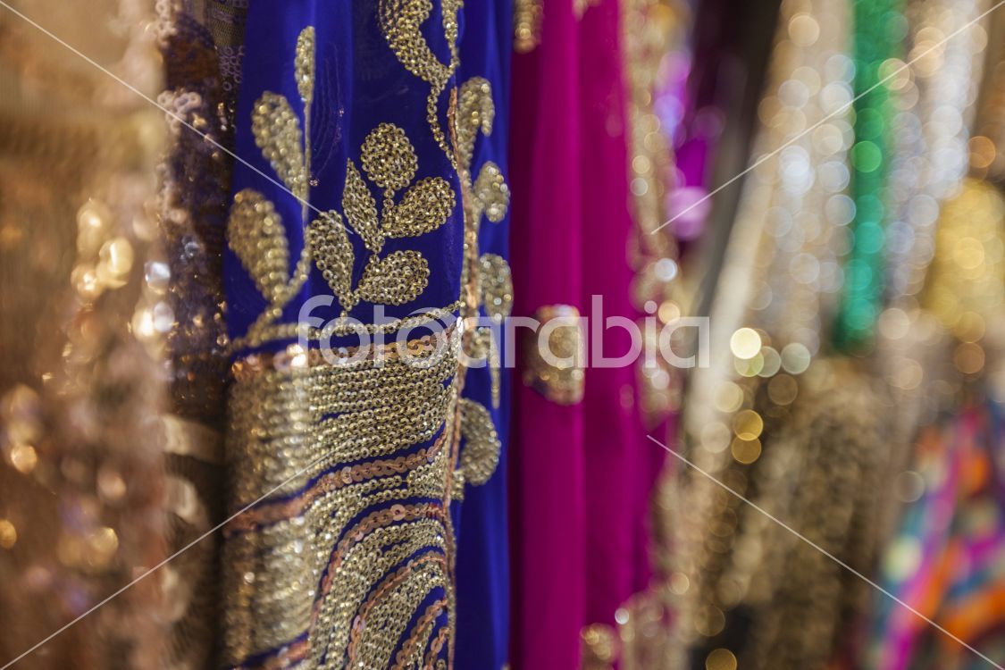 Arabian Cloth in Souq Waqif