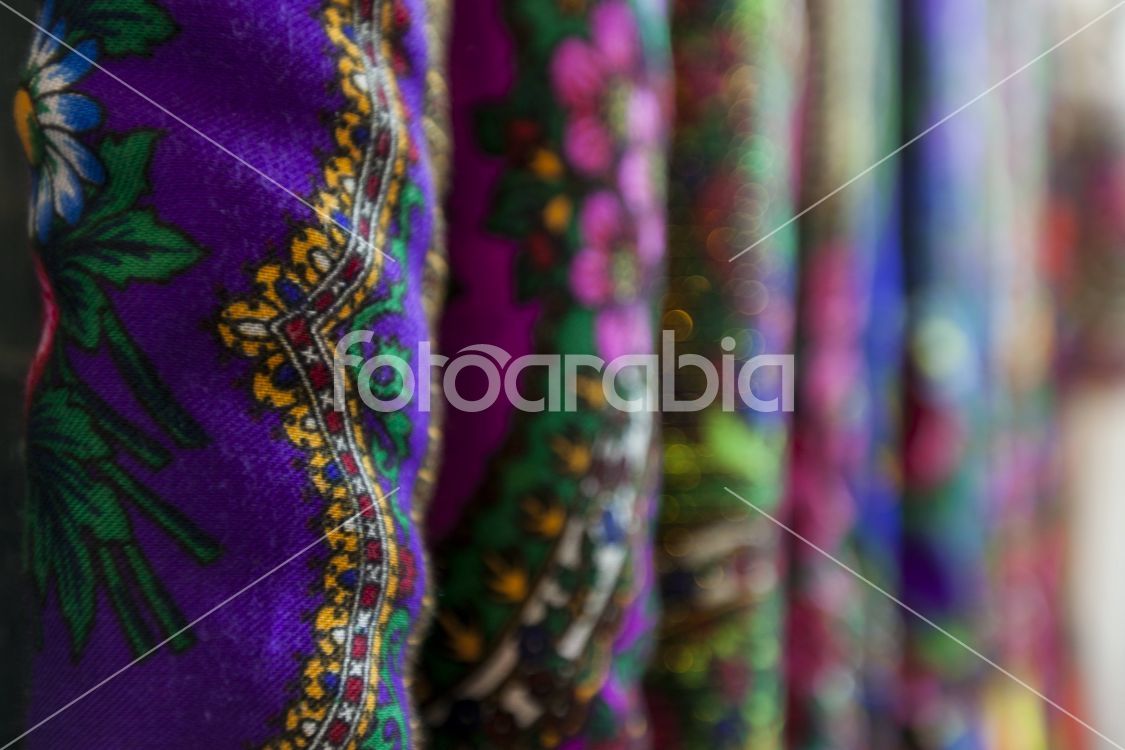 Arabian Cloth in Souq Waqif