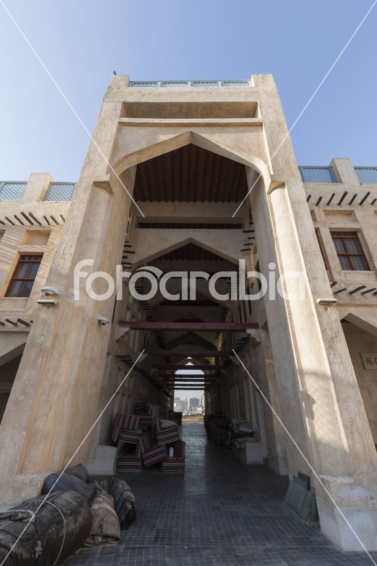Building and Shops in Souq Waqif