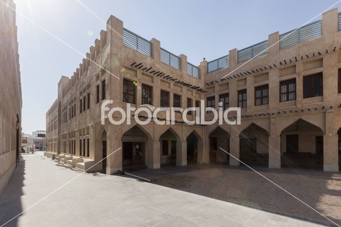 Building and Shops in Souq Waqif