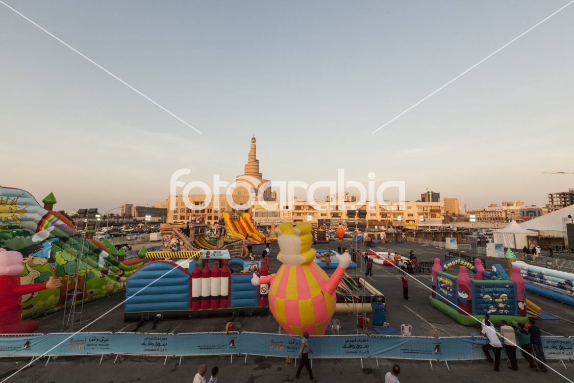 Souq Waqif during EID celebration