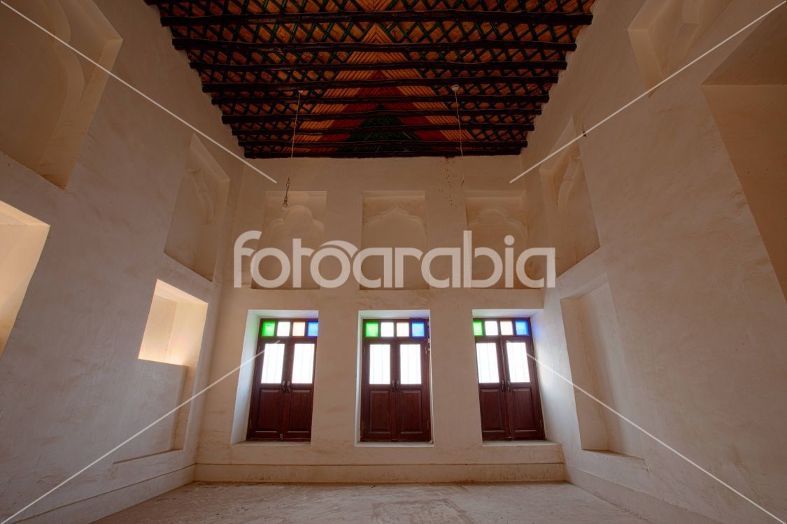 Inside of the Mosque in Souq Waqif