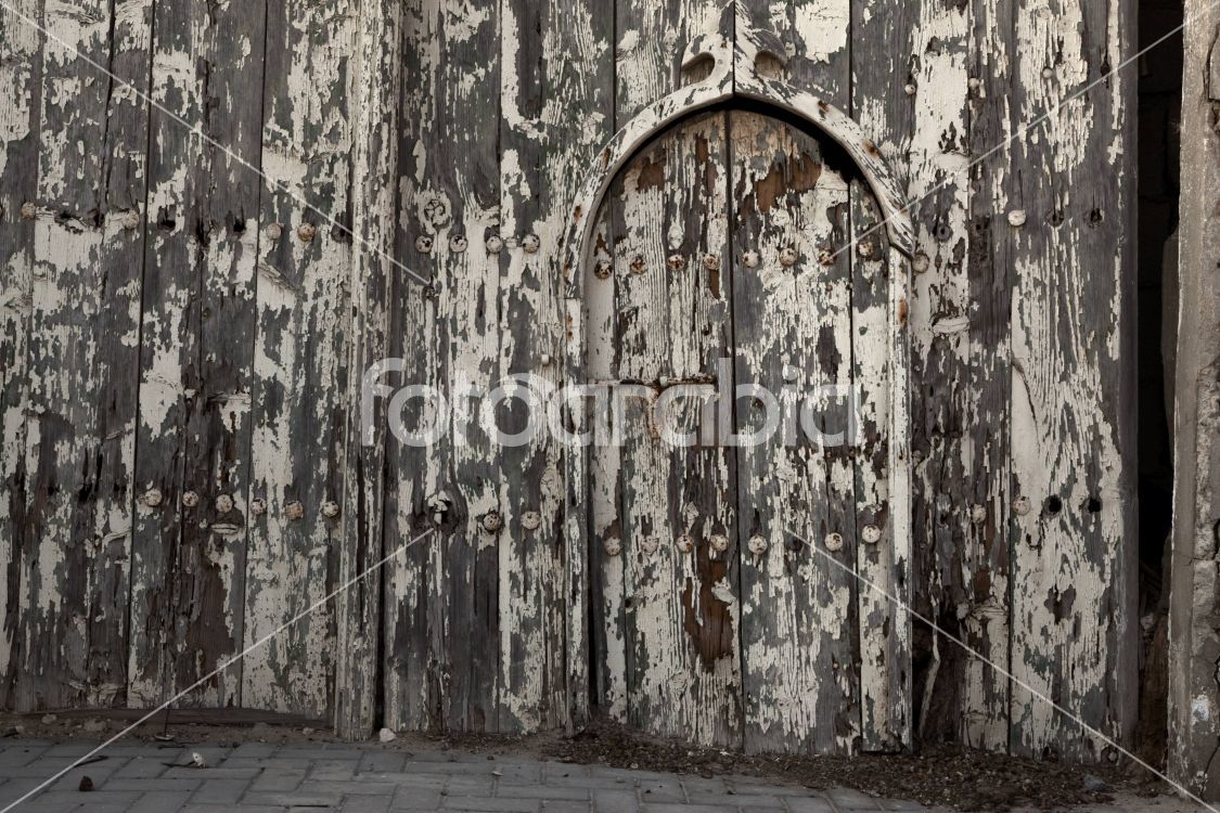 Texture of an Old Door