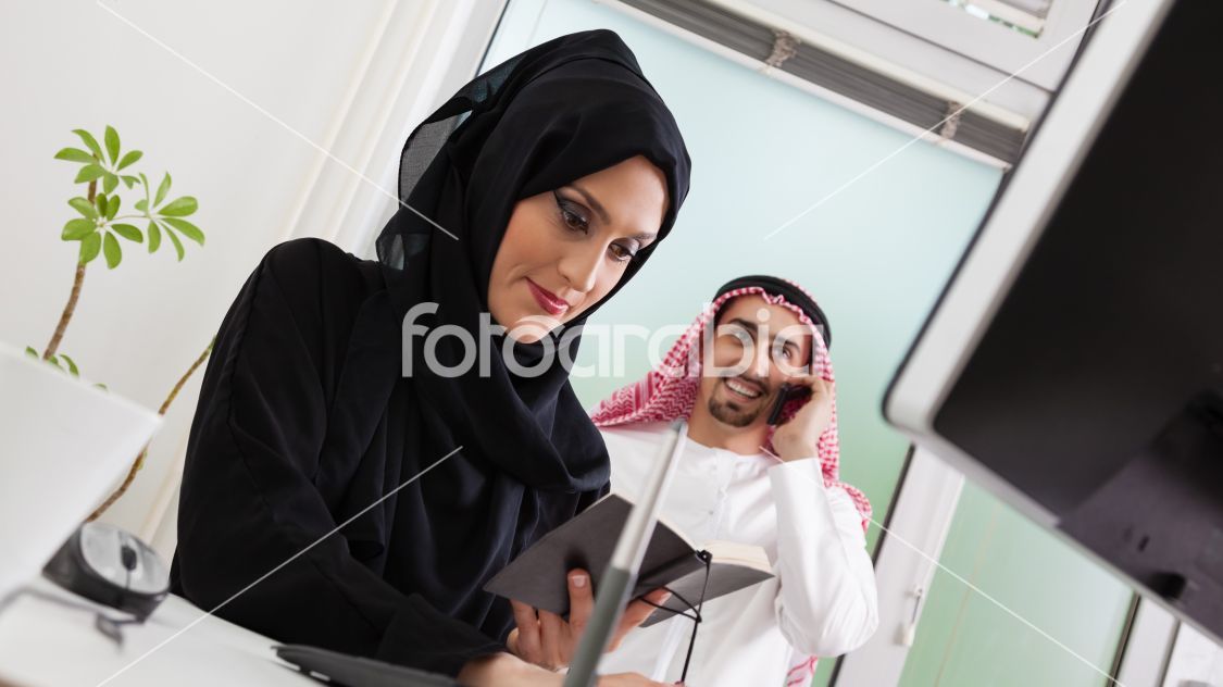 Arabic Business Couple
