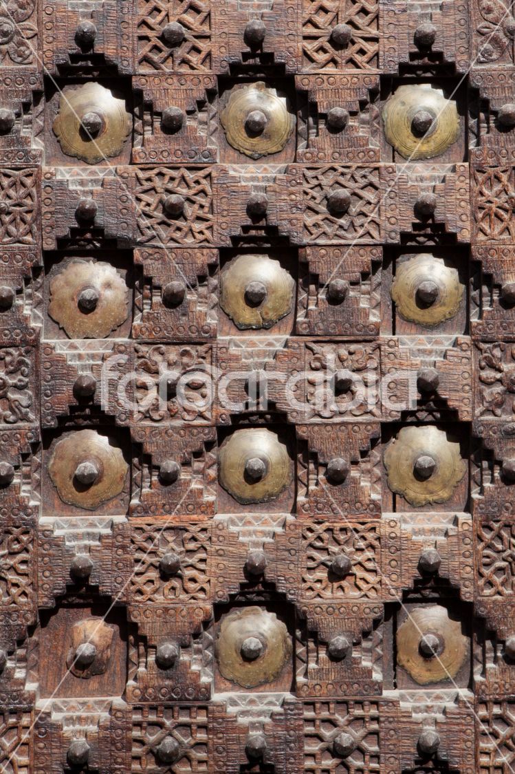 Arabic Pattern on a Door