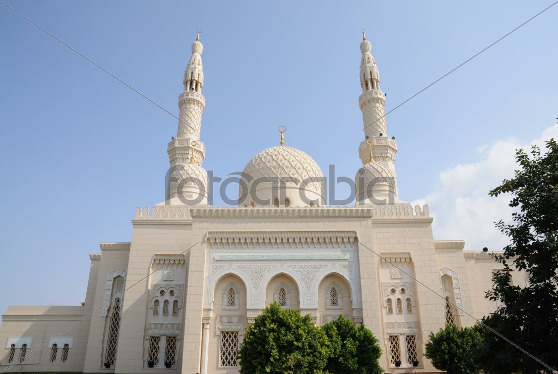 Jumeirah Mosque in Dubai, United Arab Emirates
