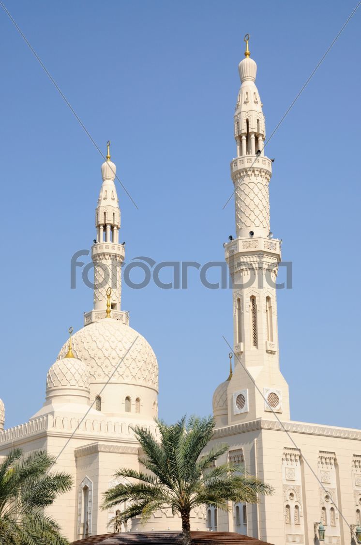 Jumeirah Mosque in Dubai, United Arab Emirates