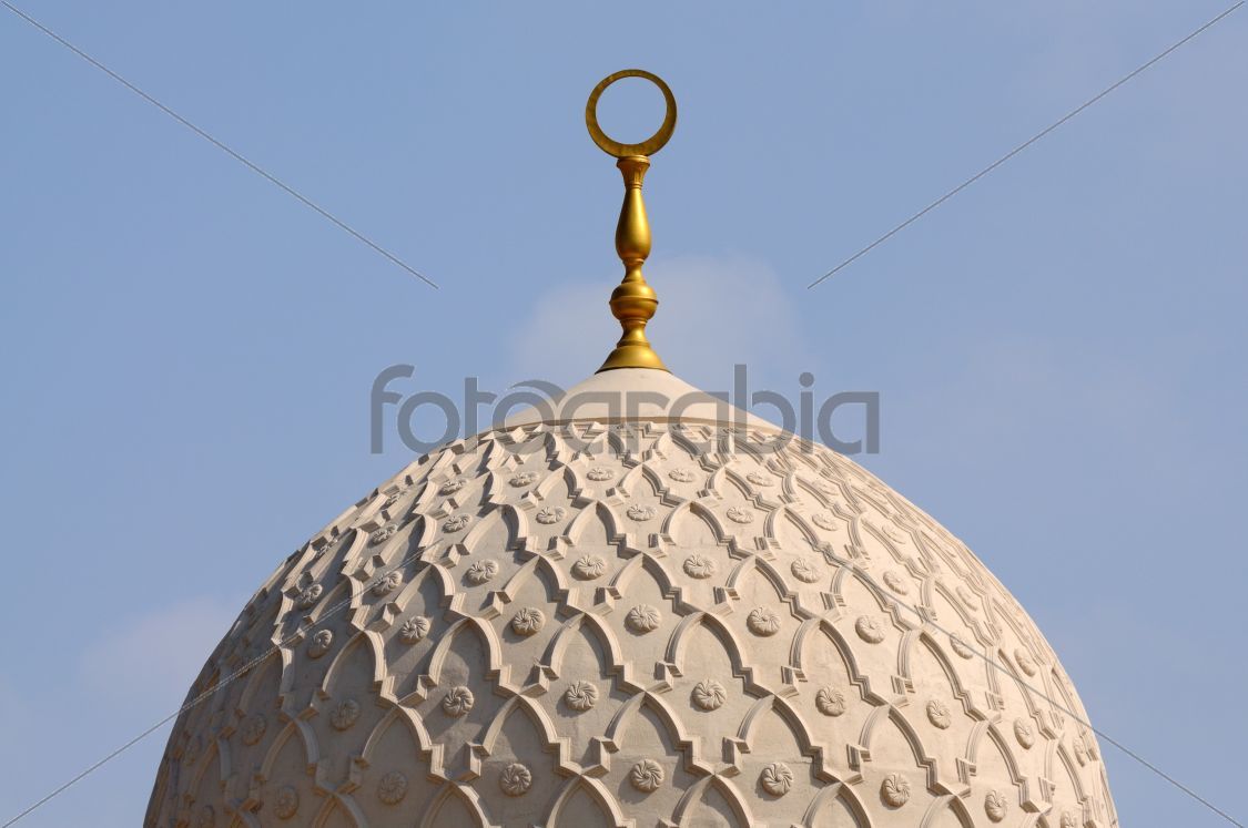 Cupola of the Jumeirah Mosque in Dubai