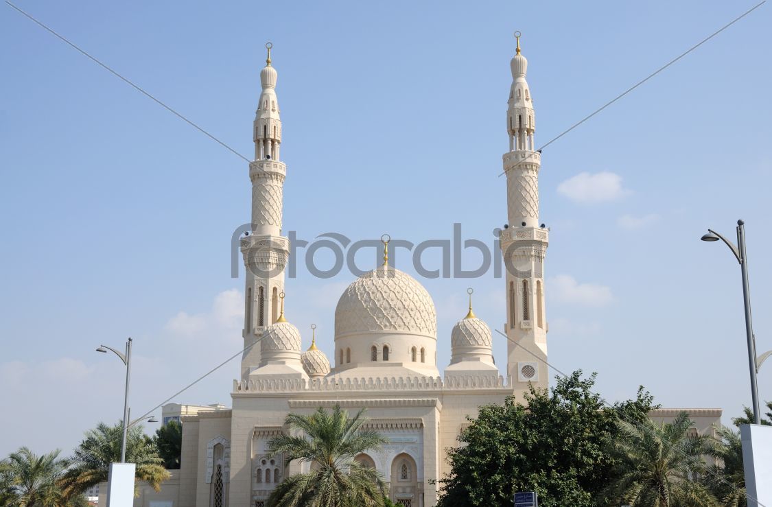 Jumeirah Mosque in Dubai, United Arab Emirates