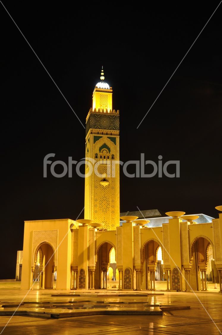 Mosque Hassan II in Casablanca, Morocco Africa