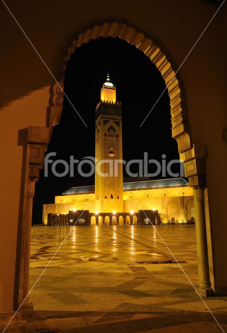 Mosque Hassan II in Casablanca, Morocco