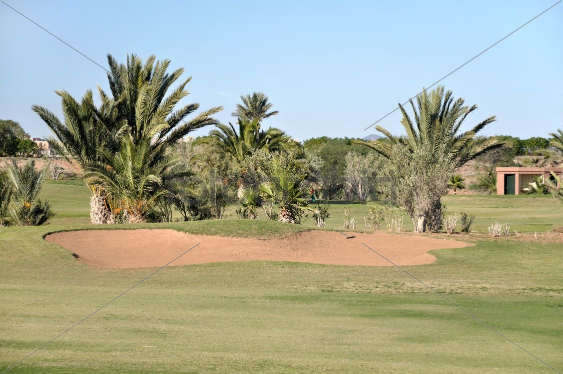 Golf course in Marrakech, Morocco