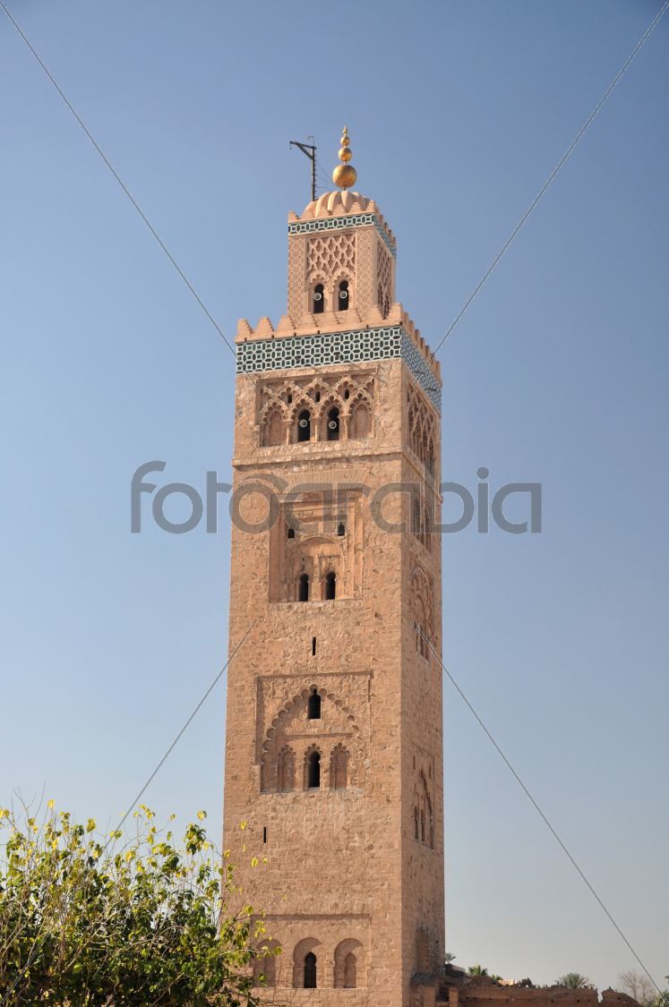 Koutoubia Mosque in Marrakech, Morocco