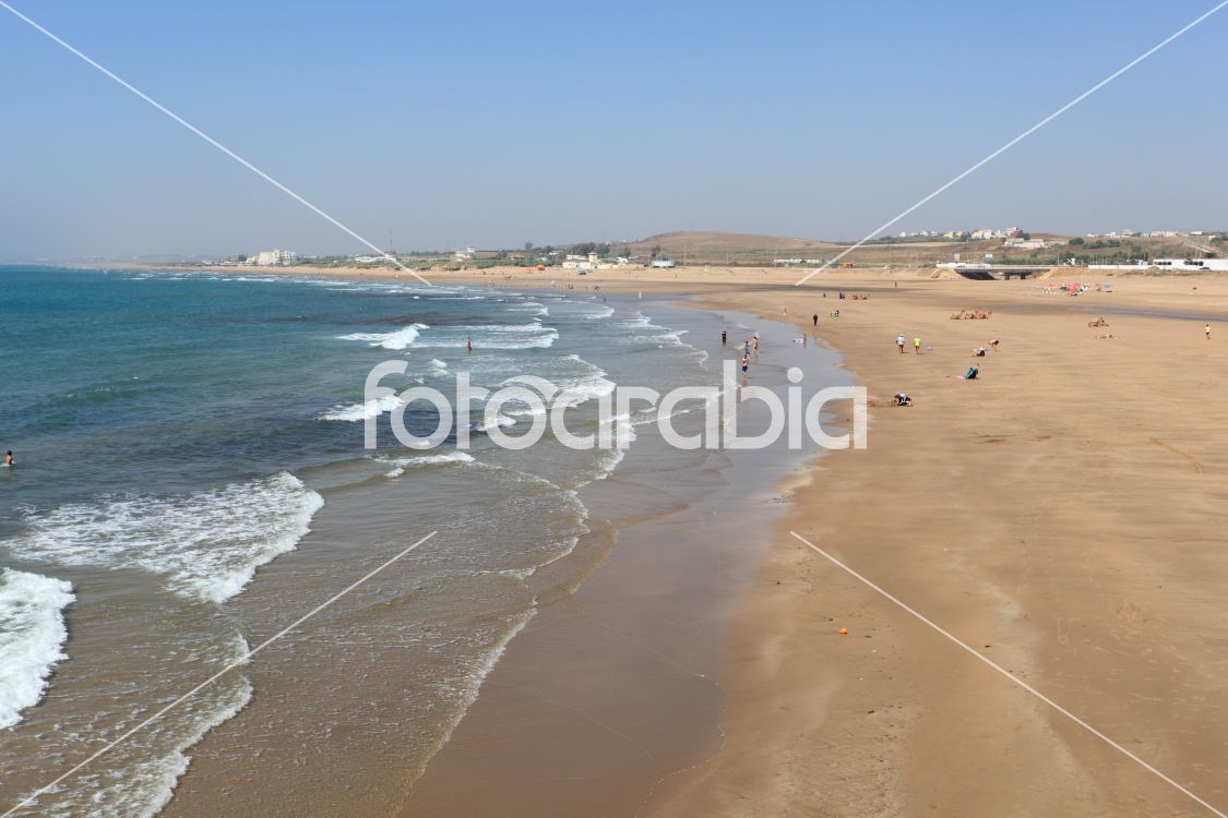 Beach in Asilah, Morocco, North Africa