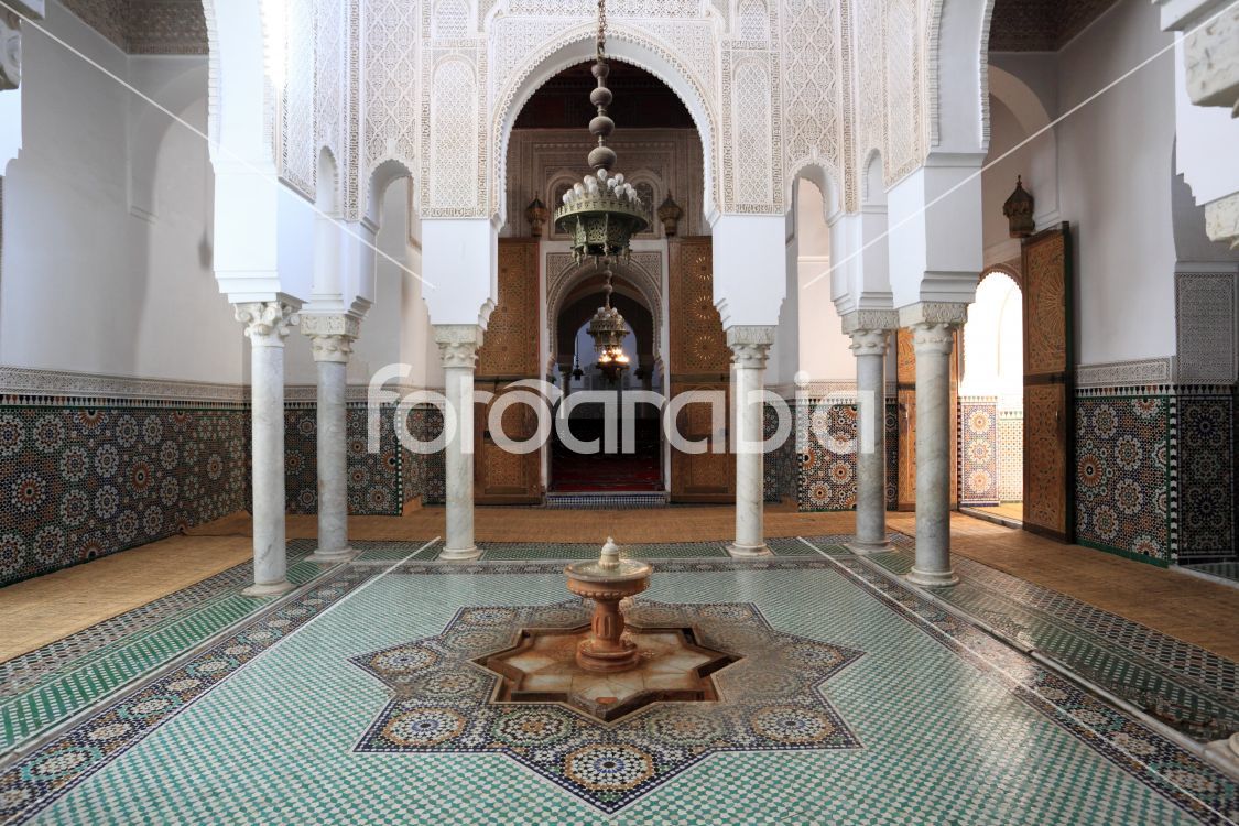 Mausoleum of Moulay Ismail in Meknes, Morocco
