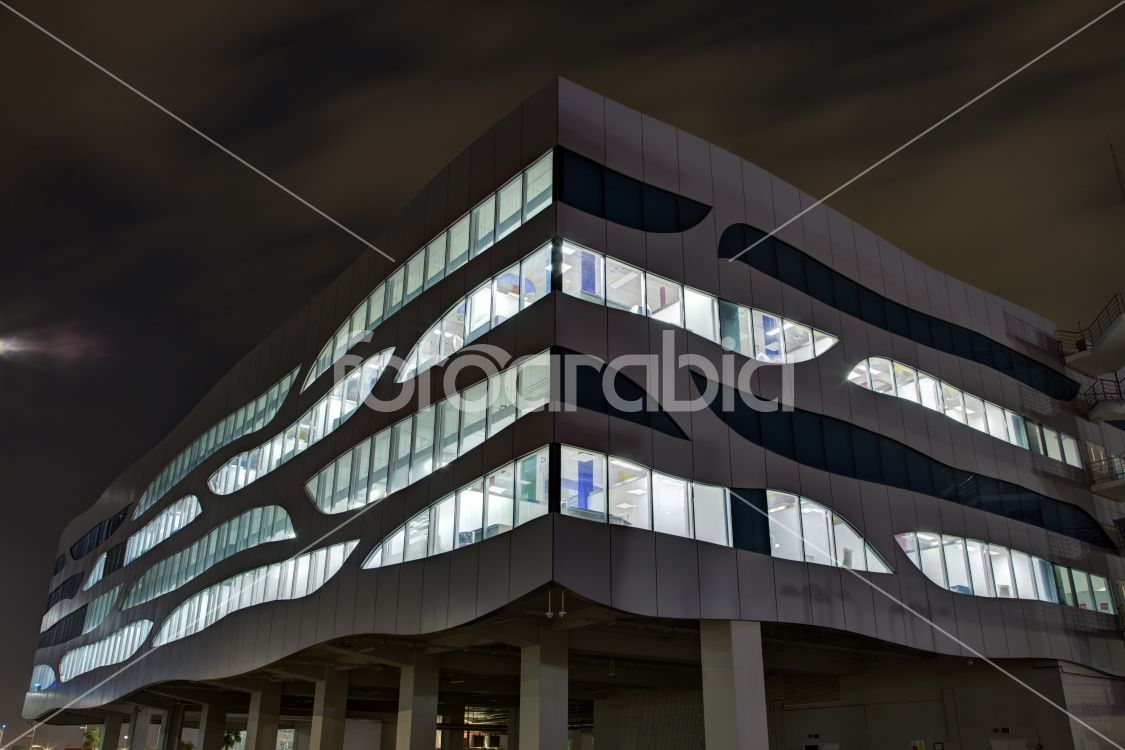 Contemporary architecture in Doha, Qatar, Middle East