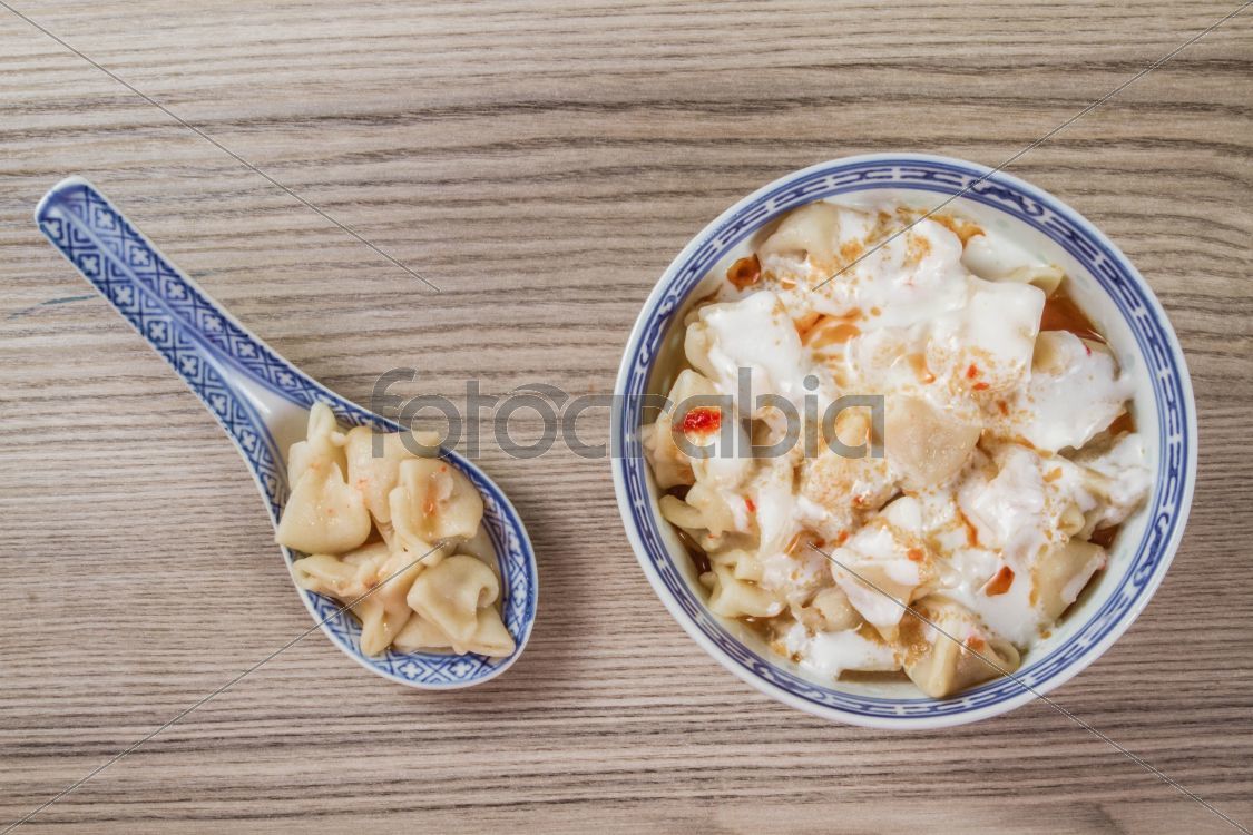 Traditional Turkish Ravioli, Manti