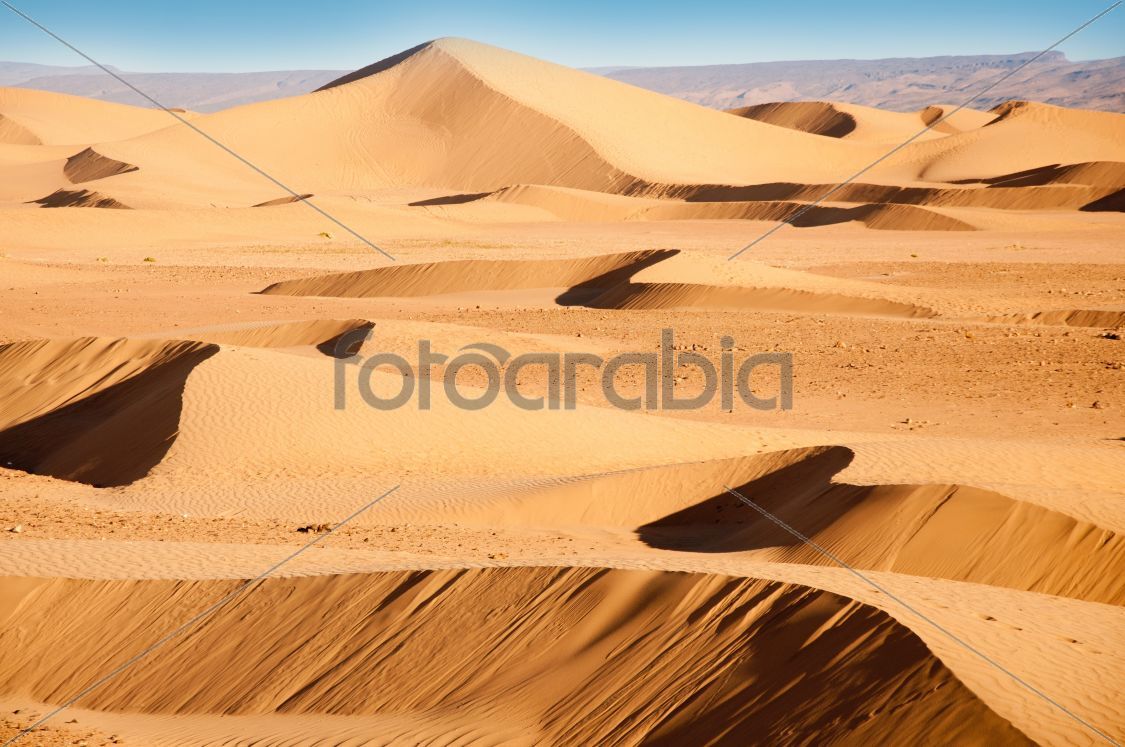 Sand dunes, Morocco