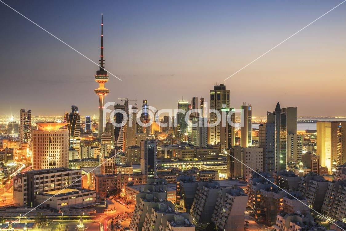 Skyline of Kuwait