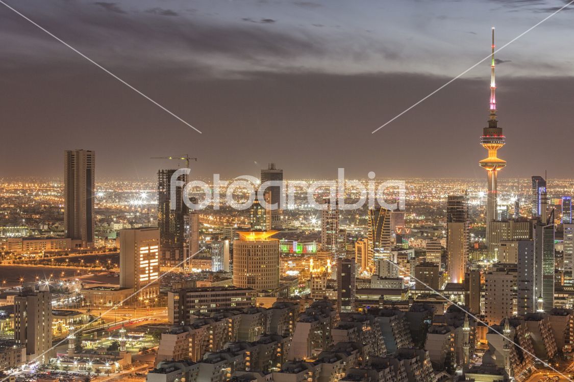 Skyline of Kuwait