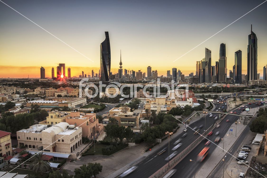 Skyline of Kuwait