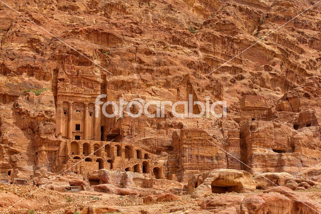 Extraordinary Royal Tombs in Petra, Jordan